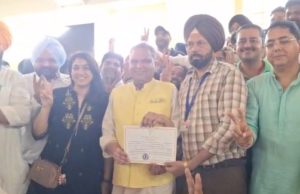 Sanjeev Arora ਨੂੰ ਮਿਲਿਆ ਜਿੱਤ ਦਾ ਸਰਟੀਫਿਕੇਟ, ਵਰਕਰਾਂ ਤੇ ਵੋਟਰਾਂ ਦਾ ਕੀਤਾ ਧੰਨਵਾਦ