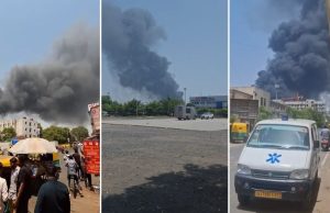 Ahmedabad ਵਿੱਚ Air India ਦਾ ਯਾਤਰੀ ਜਹਾਜ਼ ਕਰੈਸ਼, ਲੰਡਨ ਜਾ ਰਹੀ ਫਲਾਈਟ ‘ਚ ਸਵਾਰ ਸਨ 242 ਲੋਕ