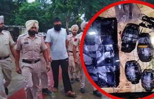 Batala ‘ਚ 4 ਗ੍ਰਨੇਡ, 2 ਕਿਲੋ RDX ਸਮੇਤ ਇੱਕ ਗ੍ਰਿਫ਼ਤਾਰ, Pakistan ਨਾਲ ਲਿੰਕ