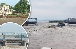 Madhopur Headworks ਦੇ 3 ਫਲੱਡ ਗੇਟ ਟੁੱਟੇ, 50 ਲੋਕ ਫਸੇ; ਹੈਲੀਕਾਪਟਰ ਰਾਹੀਂ ਰੈਸਕਿਉ ਜਾਰੀ