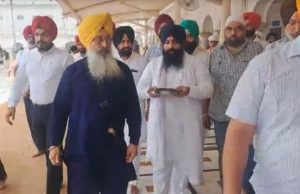 ਮੰਤਰੀ Harjot Bains ਨੇ ਧਾਰਮਿਕ ਸਜ਼ਾ ਕੀਤੀ ਪੂਰੀ, ਸ੍ਰੀ ਦਰਬਾਰ ਸਾਹਿਬ ਵਿਖੇ ਹੋਏ ਨਤਮਸਤਕ