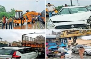 Jalandhar: ਪਠਾਨਕੋਟ ਫਲਾਈਓਵਰ ‘ਤੇ 6 ਵਾਹਨਾਂ ਦੀ ਟੱਕਰ, 1 ਦੀ ਮੌਤ, 3 ਜ਼ਖ਼ਮੀ