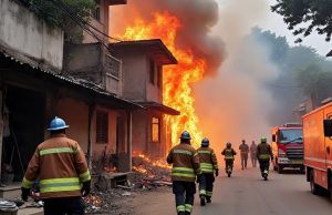 Mohali ਦੇ ਬਾਜ਼ਾਰ ਵਿੱਚ ਸ਼ਾਰਟ ਸਰਕਟ ਕਾਰਨ ਲੱਗੀ ਅੱਗ, ਲੋਕਾਂ ਵਿੱਚ ਦਹਿਸ਼ਤ