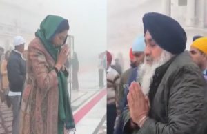 Sukhbir ਤੇ Harsimrat Badal ਦਰਬਾਰ ਸਾਹਿਬ ਹੋਏ ਨਤਮਸਤਕ, ਮਨਰੇਗਾ ਤੇ ਨਿਊਜ਼ੀਲੈਂਡ ਵਿਵਾਦ ‘ਤੇ ਕੀ ਬੋਲੇ?