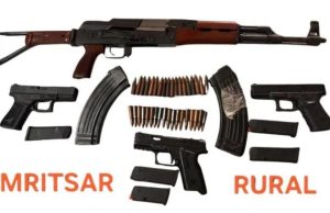 Amritsar Police ਦਾ ਵੱਡਾ ਐਕਸ਼ਨ, ISI ਦੇ ਅੱਤਵਾਦੀ ਮਾਡਿਊਲ ਦਾ ਪਰਦਾਫਾਸ਼; AK-47 ਤੇ ਆਧੁਨਿਕ ਪਿਸਤੌਲਾਂ ਸਣੇ 2 ਕਾਬੂ