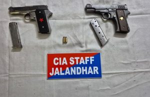 Jalandhar Police ਦੀ ਗੈਂਗਸਟਰਾਂ ‘ਤੇ ਵੱਡੀ ਕਾਰਵਾਈ, ਜੋਗਾ ਫੋਲਡੀਵਾਲ ਤੇ ਸੋਨੂੰ ਖੱਤਰੀ ਗੈਂਗ ਦੇ 2 ਗੁਰਗੇ ਅਸਲੇ ਸਮੇਤ ਕਾਬੂ