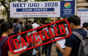 NEET UG 2026: NEET 2026 ਦੀ ਪ੍ਰੀਖਿਆ ਰੱਦ, ਪੇਪਰ ਲੀਕ ਤੋਂ ਬਾਅਦ NTA ਦਾ ਫੈਸਲਾ, CBI ਜਾਂਚ ਦਾ ਆਦੇਸ਼