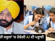 Punjab ਦੇ 425 ਸਰਕਾਰੀ ਸਕੂਲਾਂ ‘ਚ ਸ਼ੁਰੂ ਹੋਵੇਗਾ ‘ਮਿਸ਼ਨ ਰਫ਼ਤਾਰ’, ਵਿਦਿਆਰਥੀ ਸਿੱਖਣਗੇ AI ਅਤੇ ਰੋਬੋਟਿਕਸ