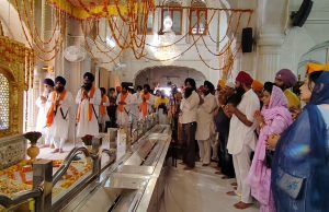ਸ਼ਰਧਾ ਤੇ ਸਤਿਕਾਰ ਨਾਲ ਮਨਾਇਆ ਜਾ ਰਿਹਾ ਛੇਵੇਂ ਪਾਤਸ਼ਾਹ ਸ੍ਰੀ ਗੁਰੂ ਹਰਿਗੋਬਿੰਦ ਸਾਹਿਬ ਜੀ ਦਾ ਗੁਰਤਾਗੱਦੀ ਦਿਵਸ