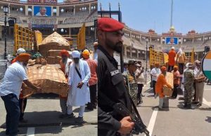 Attari Border ਤੋਂ ਪਾਕਿਸਤਾਨ ਨੂੰ ਸੌਂਪੀ ਗਈ ਪਾਲਕੀ ਸਾਹਿਬ, ਨਨਕਾਣਾ ਸਾਹਿਬ ਹੋਵੇਗੀ ਸੁਸ਼ੋਭਿਤ