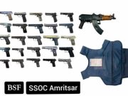PAK ਸਰਹੱਦ ਨੇੜੇ BSF ਅਤੇ ਪੁਲਿਸ ਦੀ ਵੱਡੀ ਕਾਰਵਾਈ, AK-47 ਸਮੇਤ 26 ਵਿਦੇਸ਼ੀ ਹਥਿਆਰ ਬਰਾਮਦ