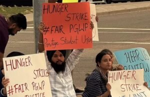 Canada ‘ਚ ਵਰਕ ਪਰਮਿਟ ਰੱਦ ਹੋਣ ‘ਤੇ ਭੜਕੇ ਪੰਜਾਬੀ ਵਿਦਿਆਰਥੀ, ਕੈਲਗਰੀ ‘ਚ ਧਰਨਾ ਤੇਜ਼; ਡਿਪੋਰਟੇਸ਼ਨ ਦਾ ਖ਼ਤਰਾ